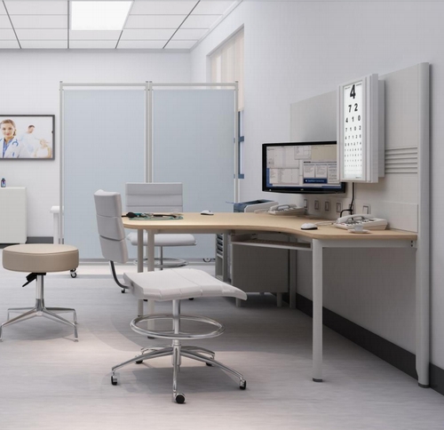 现代简约科室诊疗桌椅